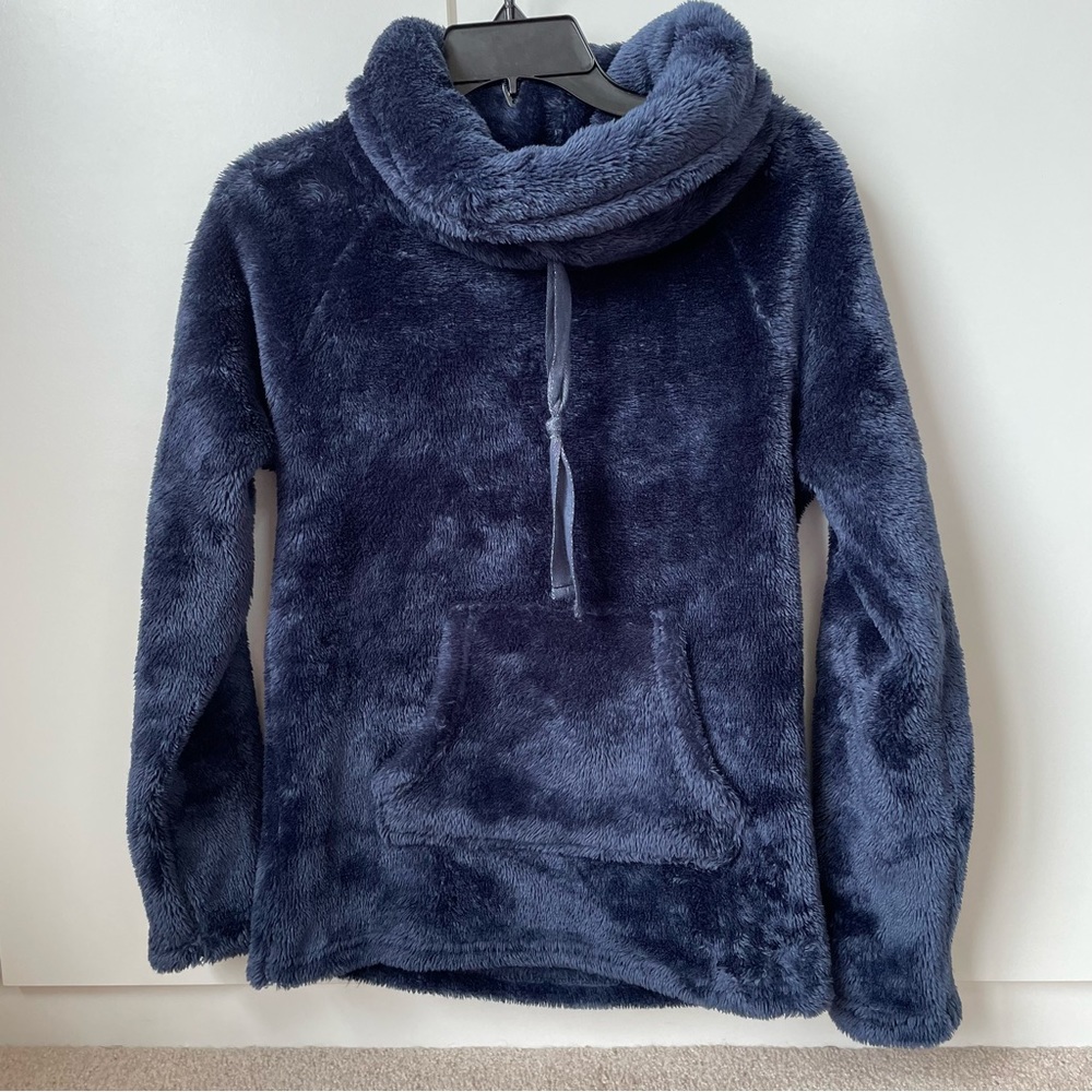 Plush Dark Blue Loungewear